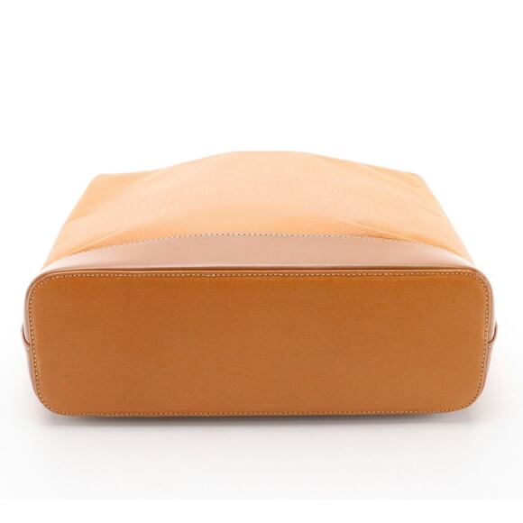 Burberry Brown Textured Leather Shoulder Bag Gold Hardware Logo Lining Authentic - Picture 5 of 10